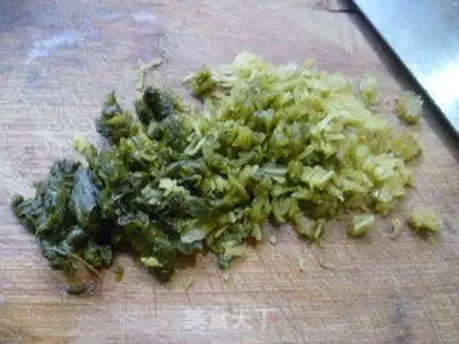 Make Pickled crab willow fried eggs step 4