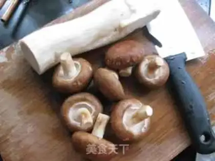 Make Black pepper fungus step 0