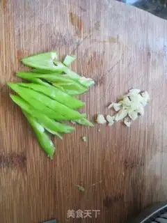 Make Cream peppers with sweet potatoes step 1