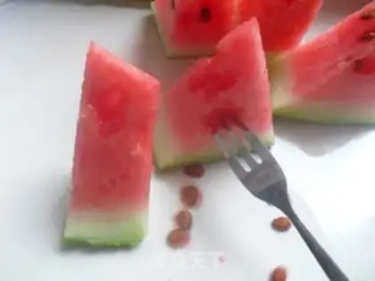 Make Watermelon smoothie step 1