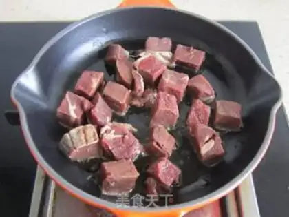 Make Mango beef step 7