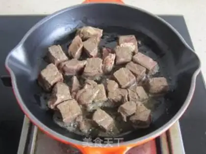 Make Mango beef step 8