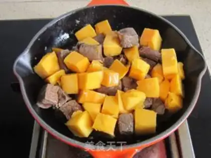 Make Mango beef step 10