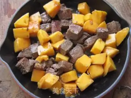 Make Mango beef step 11