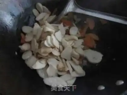 Make Fried carrot abalone step 6