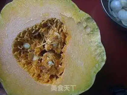 Make Lily Steam Pumpkin step 1