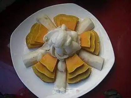 Make Lily Steam Pumpkin step 3