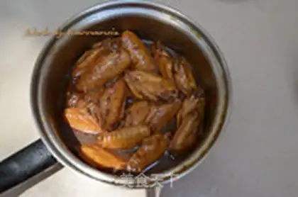 Make Coke chicken wings step 5