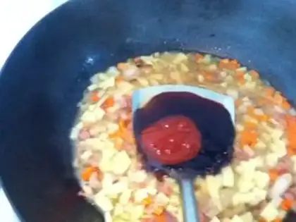 Make Potato omelet step 3