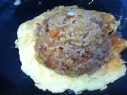 Make Potato omelet step 6
