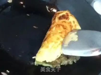 Make Potato omelet step 7