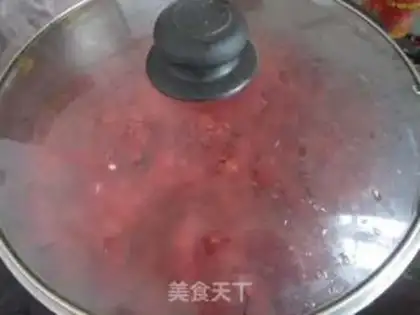 Make Northeast wild cherry jam step 3