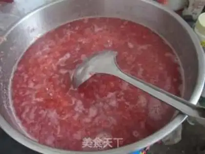 Make Northeast wild cherry jam step 4