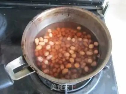 Make ♪ Cold-boiled peanuts, black-muck ♪ step 1