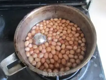 Make ♪ Cold-boiled peanuts, black-muck ♪ step 3