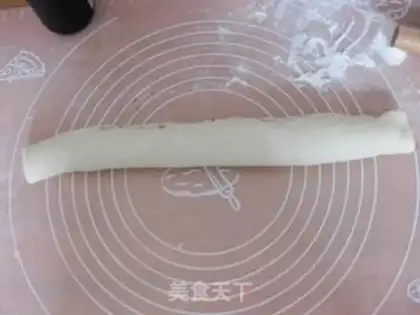 Make Milk and blueberry rolls step 7
