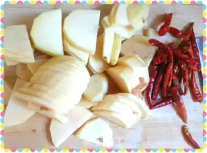 Make Sour sauce and tofu step 0
