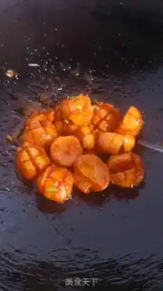 Make Thai sweet fish balls step 12