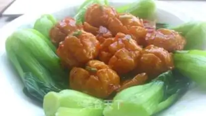 Make Thai sweet fish balls step 14