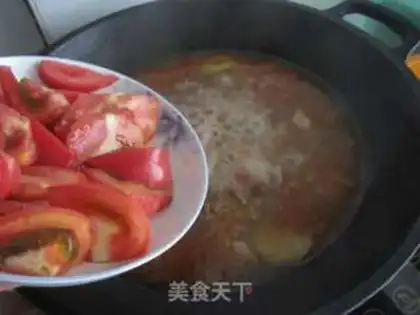 Make Tomato beef soup step 11