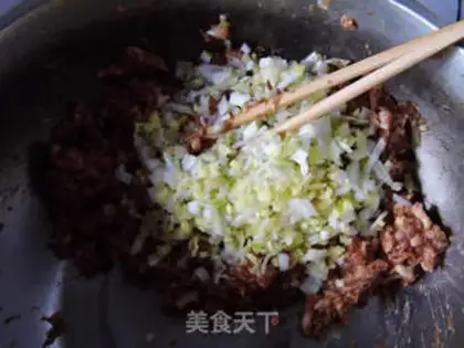 Make Pork radish buns step 10