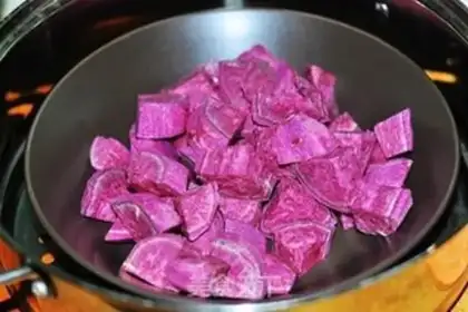 Make Crystal red bean taco step 2