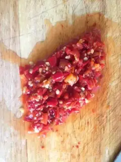 Make Double-coloured pepperfish head step 4