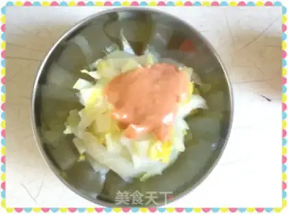 Make 1000 Island vegetables step 3