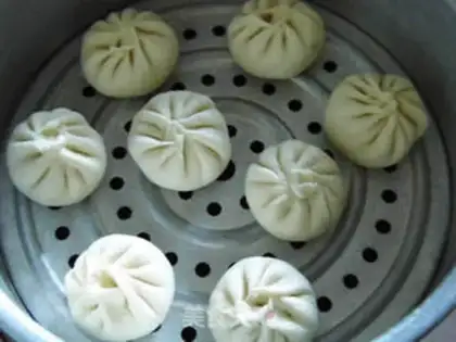 Make Pork radish buns step 15