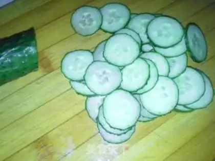 Make Wood and cucumber step 9