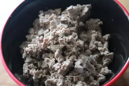Make Tea mushroom foie gras step 1