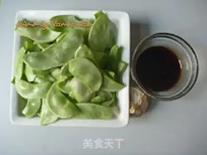 Make Garlic bean step 0