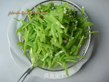 Make Garlic bean step 4