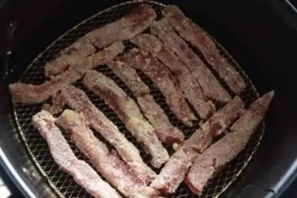 Make Precious salt chops (aerial blast) step 3