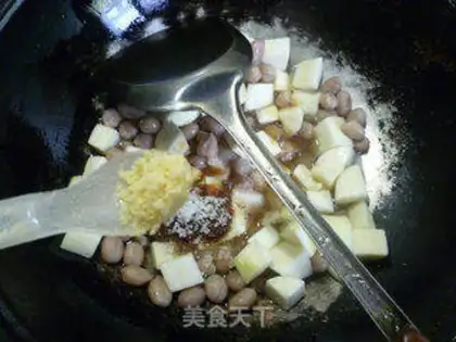Make Peanut rice step 9