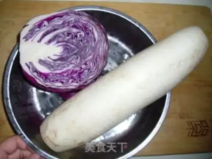 Make The radish step 0