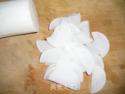 Make The radish step 1