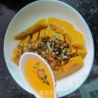 Make Sour bean horned pumpkin step 7