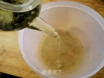 Make Honey-gill tea step 2