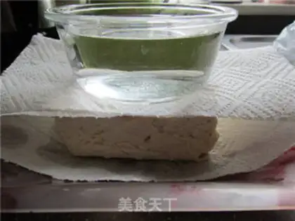 Make Soy sauce tofu step 0