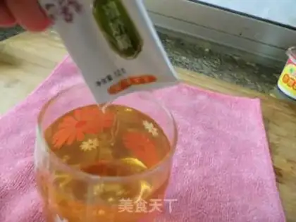 Make Honey-gill tea step 5