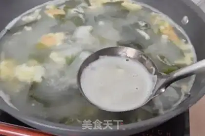 Make Milky dress with soup step 6