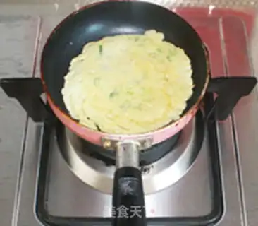 Make Onion eggcake step 11