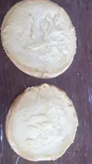 Make Two-colour cake rolls with a pan step 20