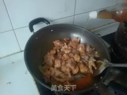 Make Chicken mushrooms step 4