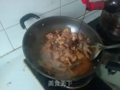 Make Chicken mushrooms step 5