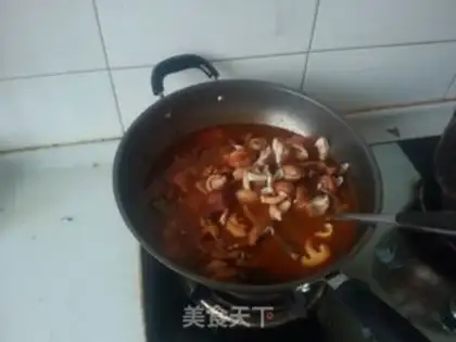 Make Chicken mushrooms step 6