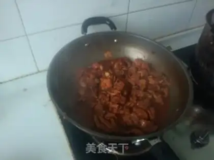 Make Chicken mushrooms step 7