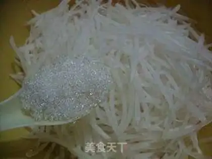 Make Sour radish step 3