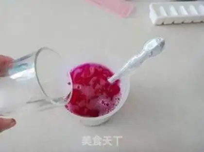 Make Flamingo popsicle step 2